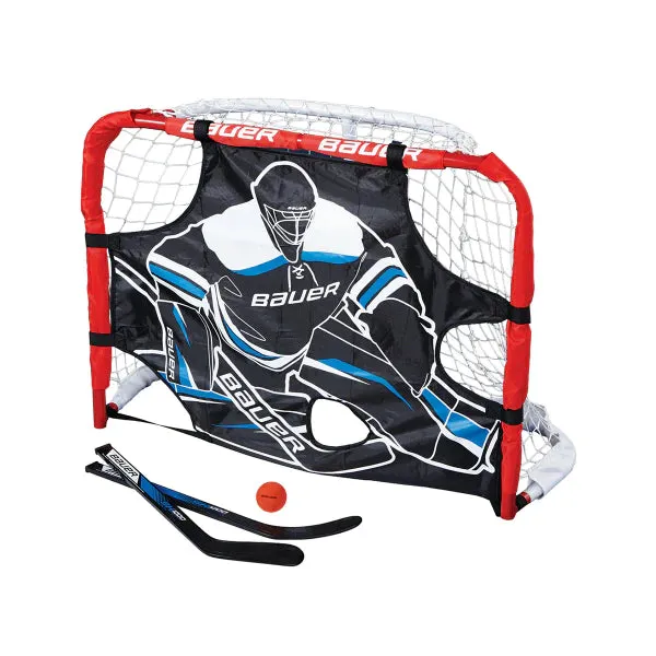 BAUER PRO KNEE HOCKEY GOAL SET