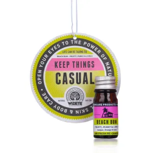 Beach Bum Natural Car Air Freshener