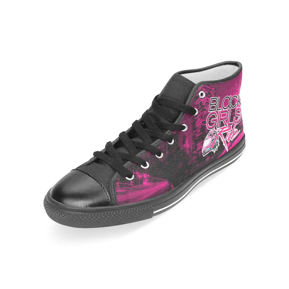 BGR Bike Nite Hi Top Sneakers