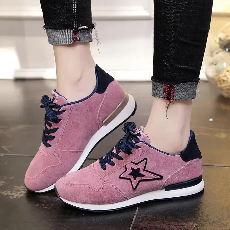 Black Casual Running Shoes for Girls and Women
