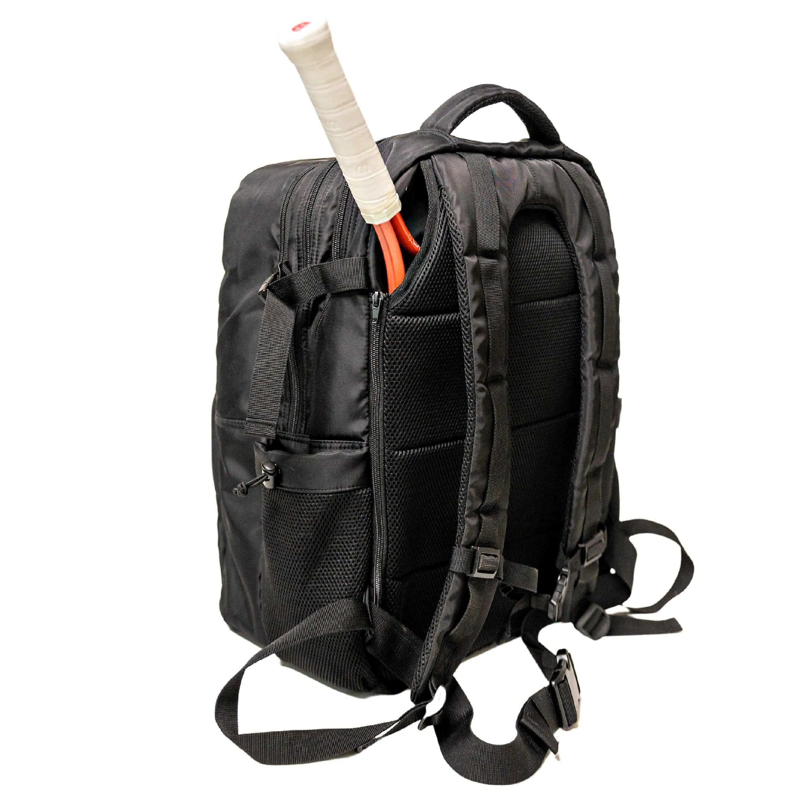 Black Sports Gym Backpack with Shoe Compartments