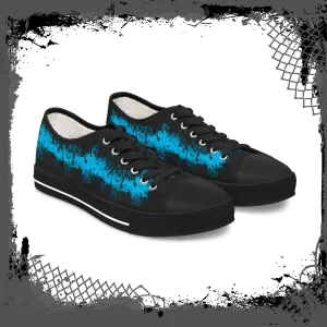 BLU/BLK Women's Alt "Ink'd" Low Tops