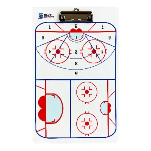 BLUE SPORTS GOALIE COACH BOARD 9.5'' X 14'