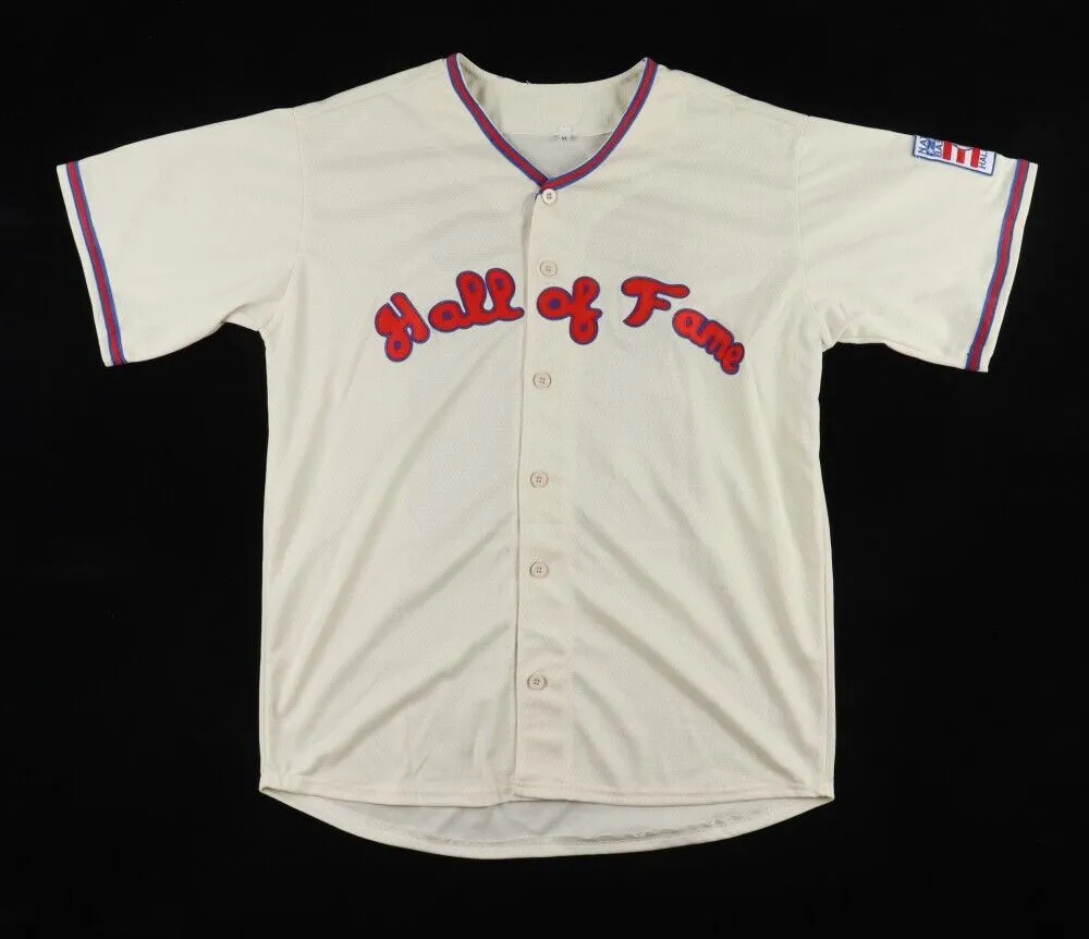 Bob Costas Signed Hall of Fame Jersey (Beckett) NBC Sports Broadcaster 1980-2019