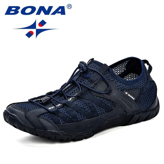 BONA Summer Sneakers Tennis Men Leisure Shoe
