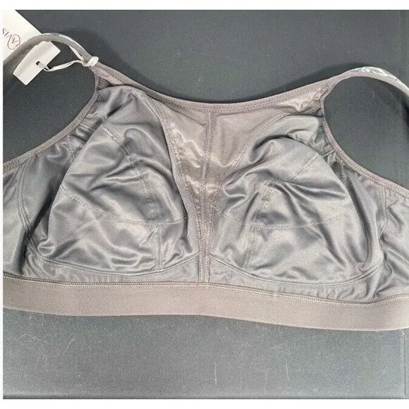 BRAVISSIMO ASTRID HIGH IMPACT SPORTS BRA CAMO WIRELESS NON PADDED 32F NEW