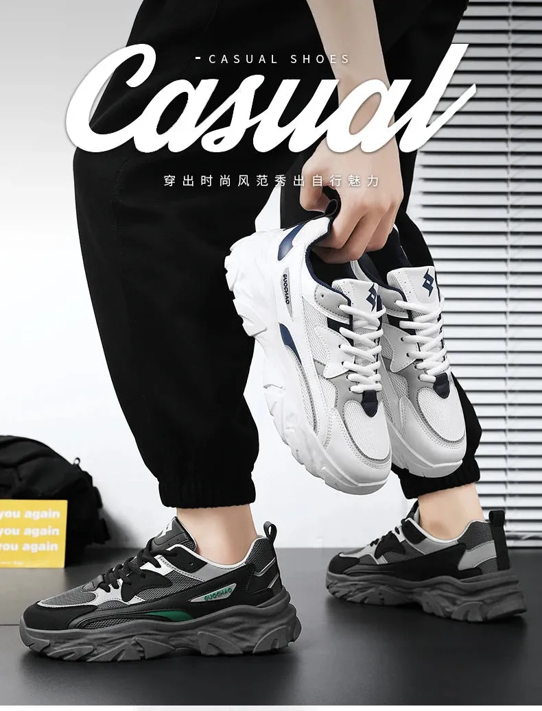 BreezeMax Men's Breathable Summer Sports Sneakers
