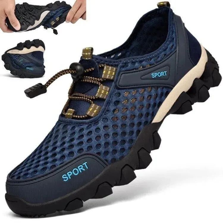 BreezeWalk Mesh Hiking Shoes