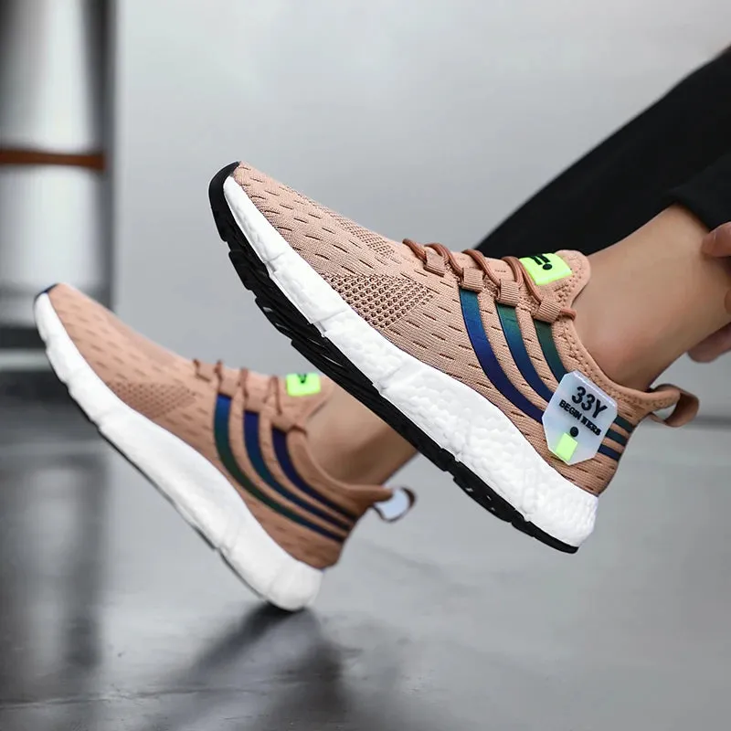BreezyStride Men's Lightweight Summer Sneakers