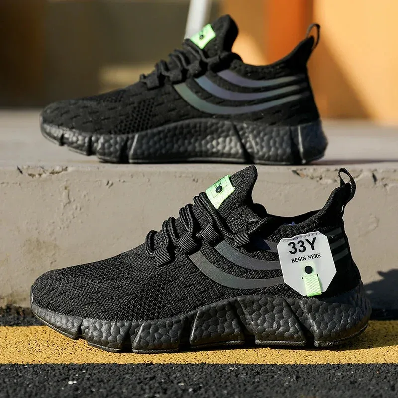 BreezyStride Men's Lightweight Summer Sneakers