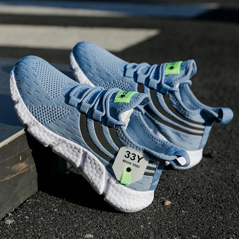 BreezyStride Men's Lightweight Summer Sneakers