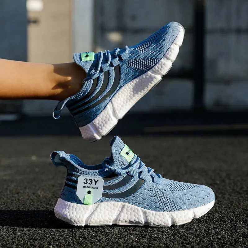 BreezyStride Men's Lightweight Summer Sneakers