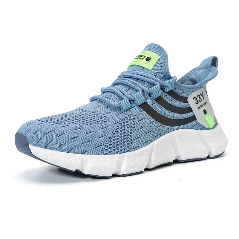 BreezyStride Men's Lightweight Summer Sneakers
