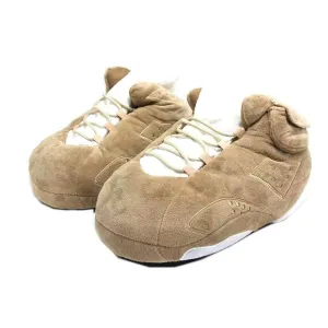 Brown Comfortable Sneakers – Lightweight and Secure Indoor Wear