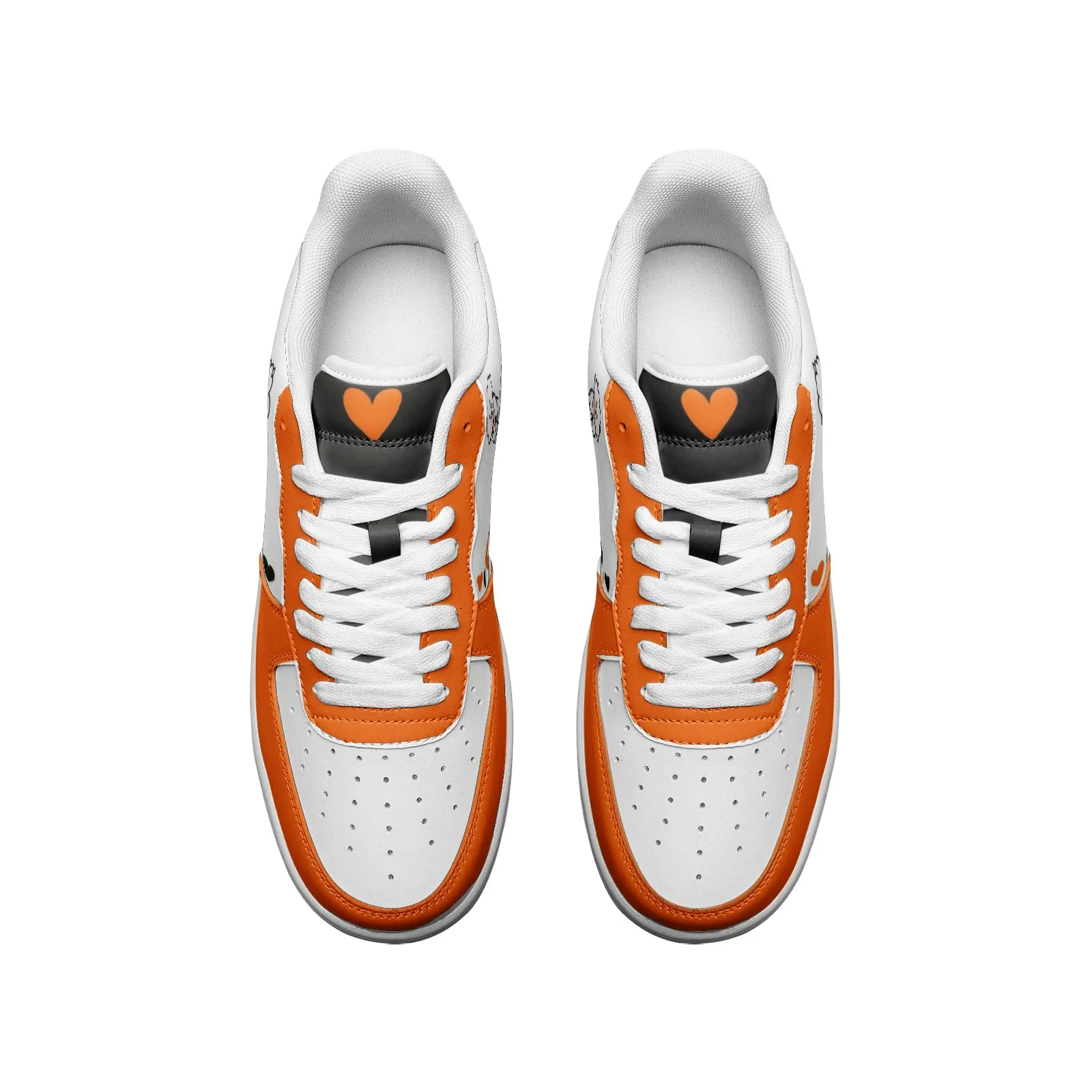BT21 RJ Low Top Leather Sneakers