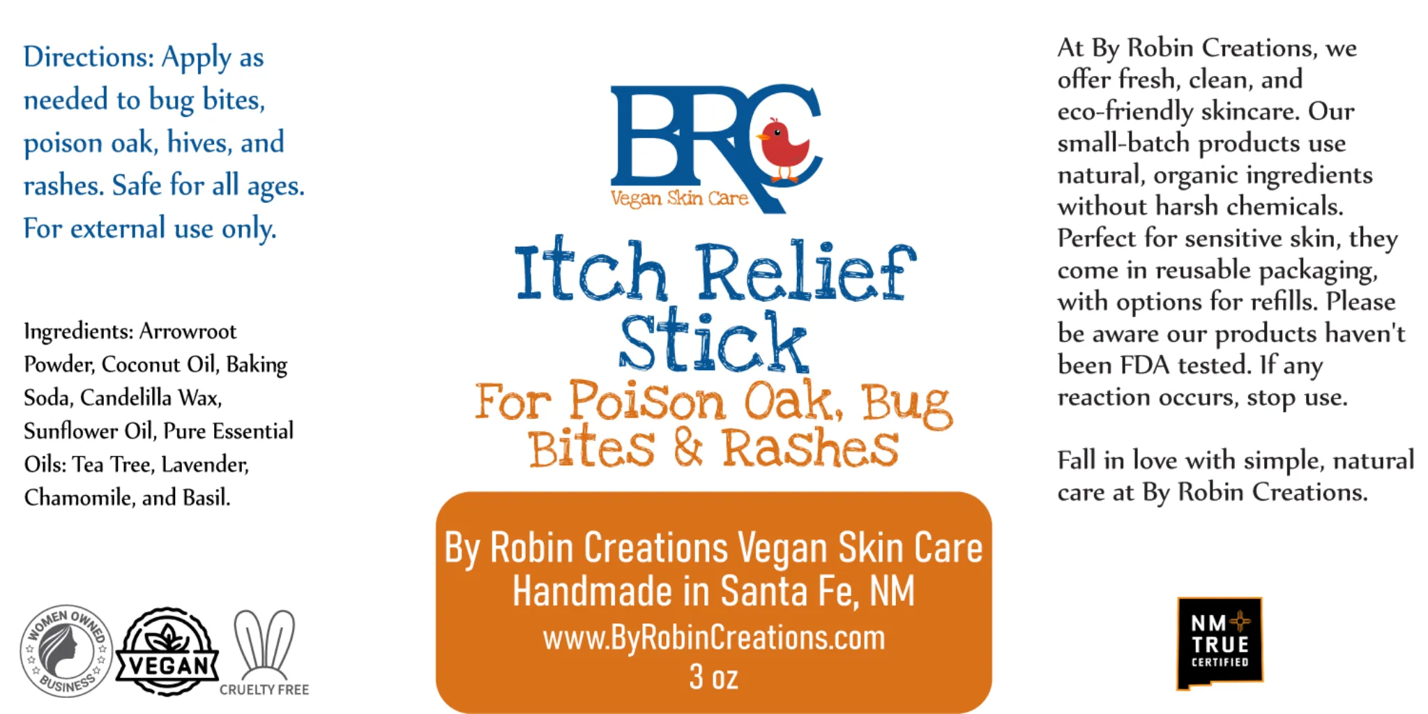 Bug Bite & Rash Itch Relief Stick
