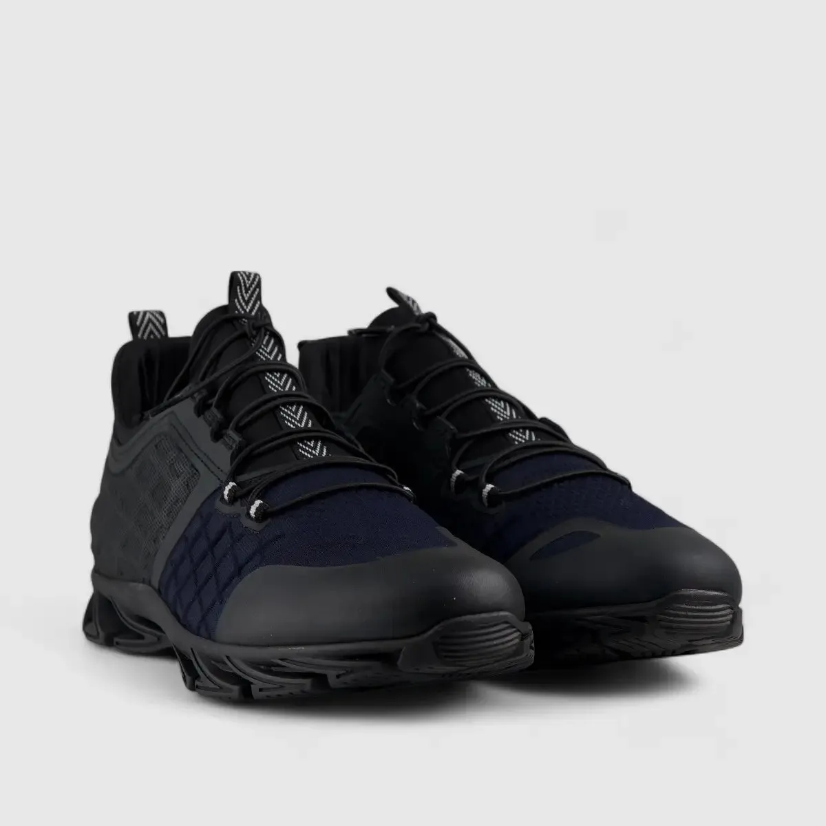 Bulletti Lace Up Sneaker Navy 10287