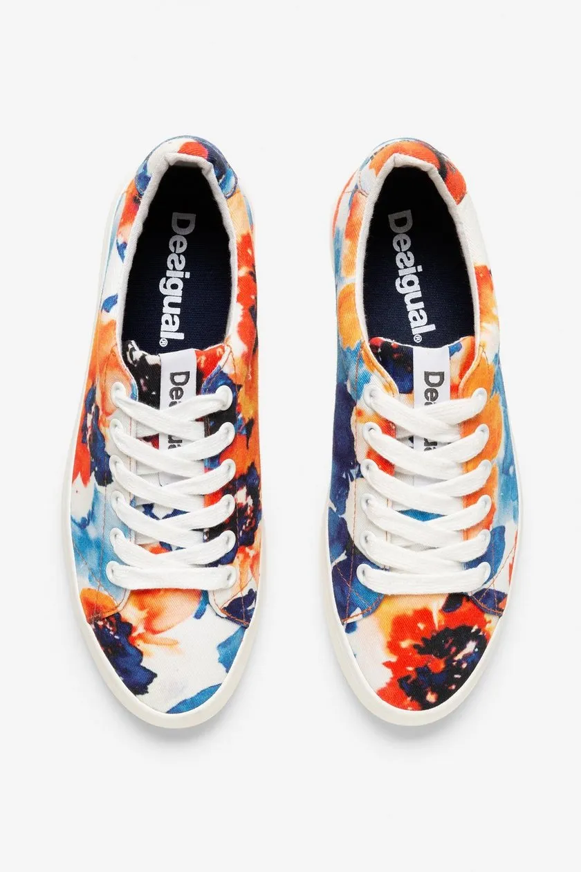Camo Flower Tennis Shoes