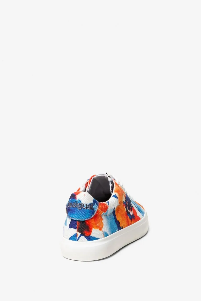 Camo Flower Tennis Shoes
