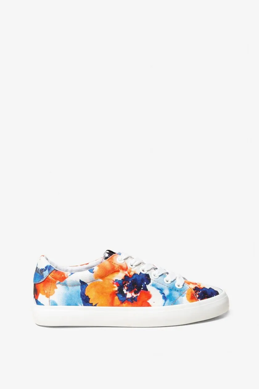 Camo Flower Tennis Shoes