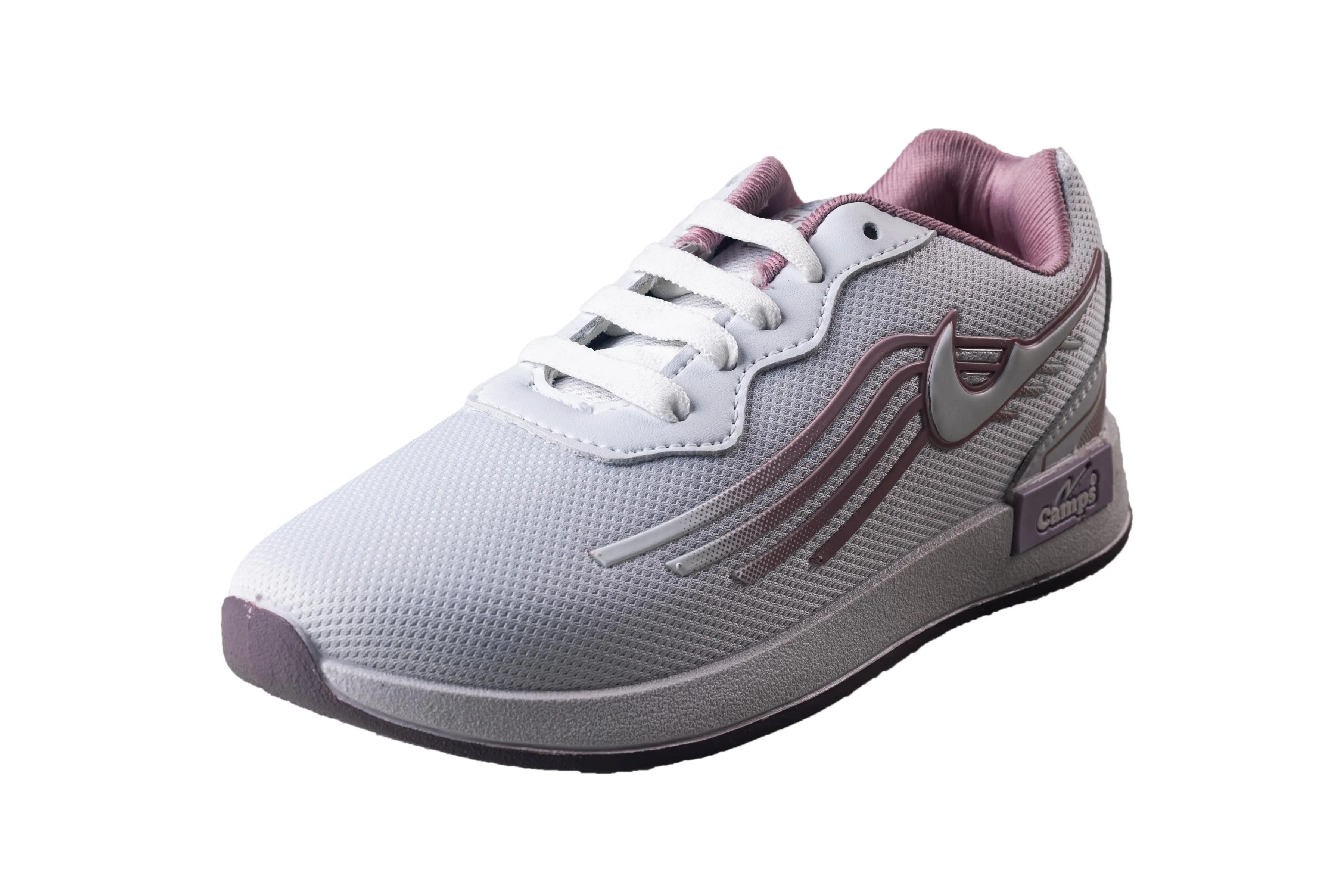 Camps Ladies White / Purple Sports Shoe