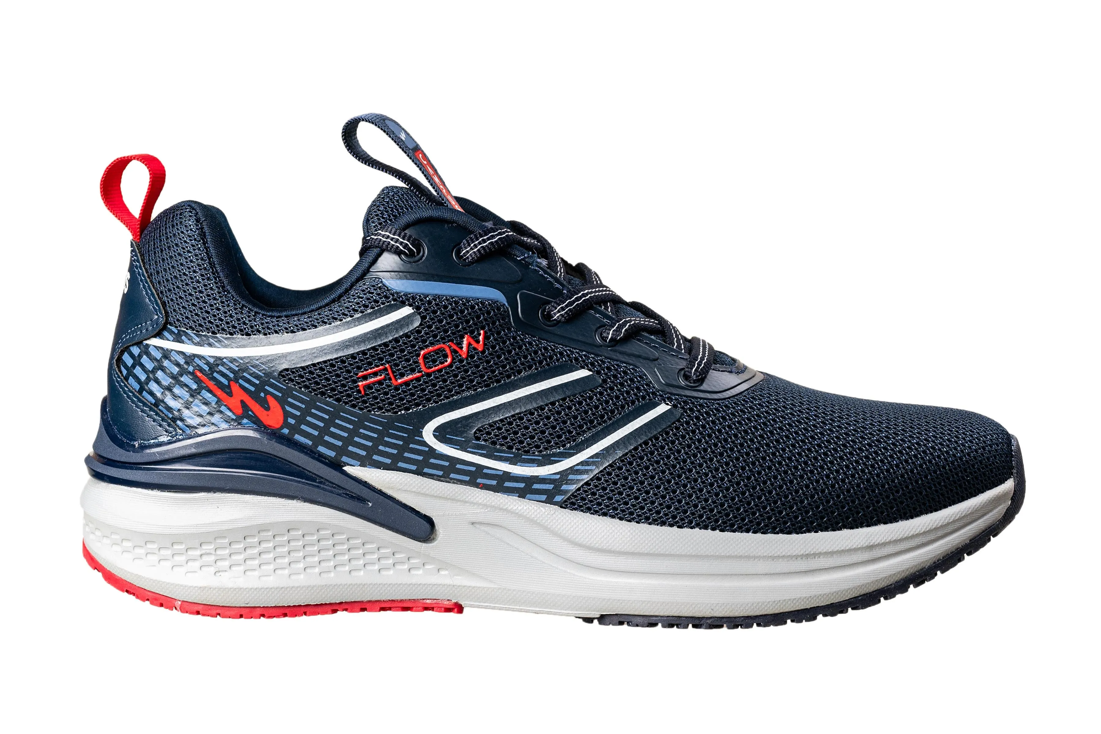Campus Gents Navy / Red Sports Shoe