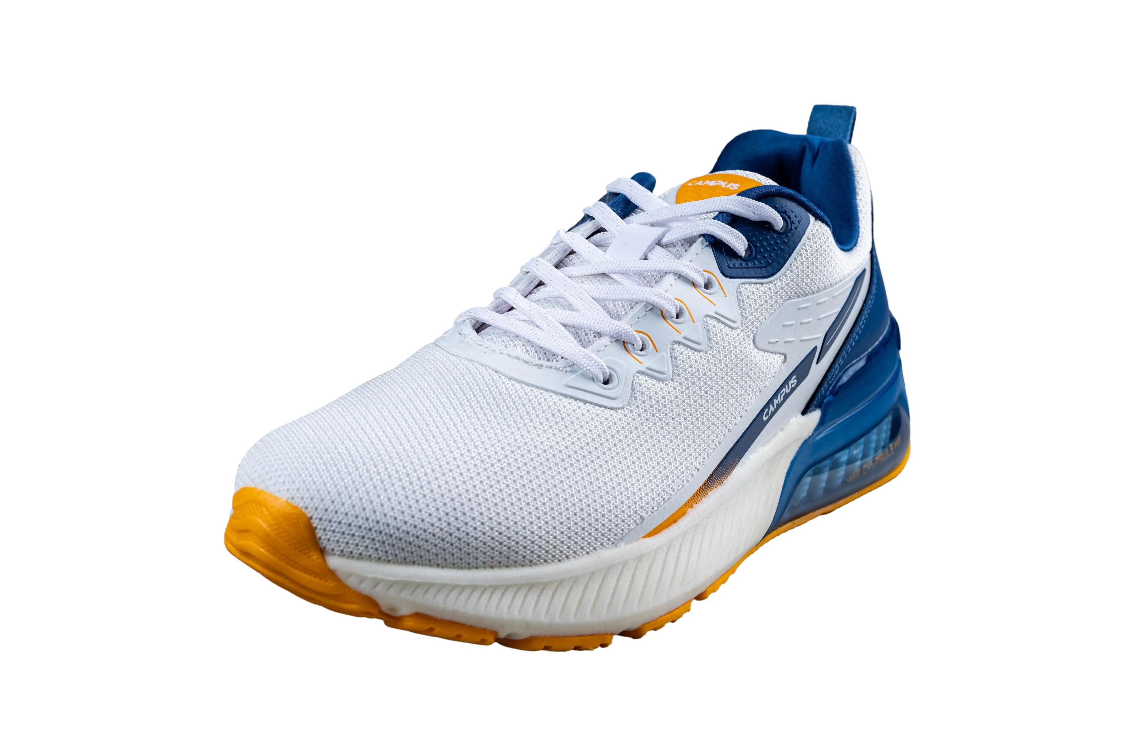 Campus Gents White / R. Slate Sports Shoe