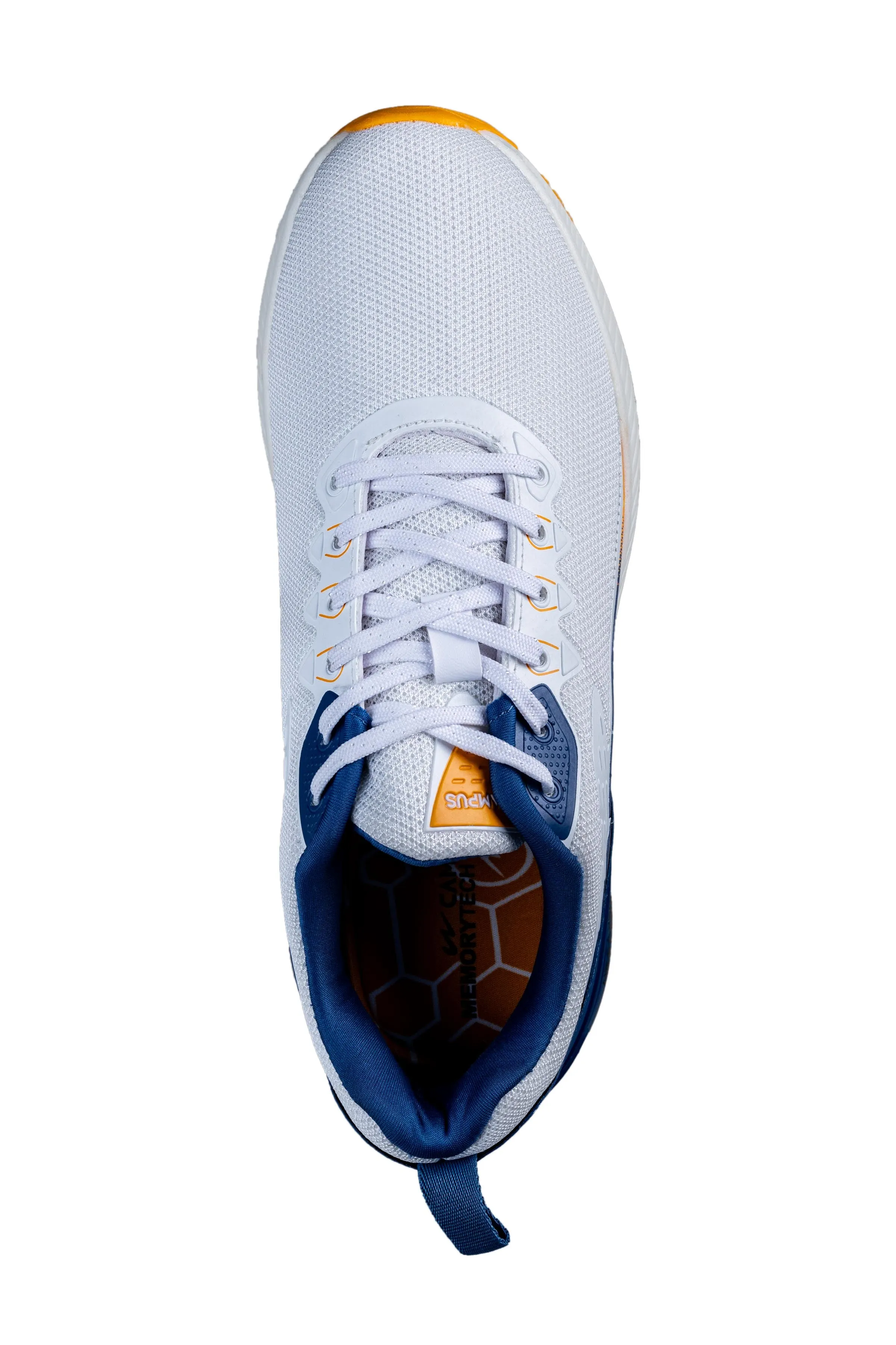 Campus Gents White / R. Slate Sports Shoe