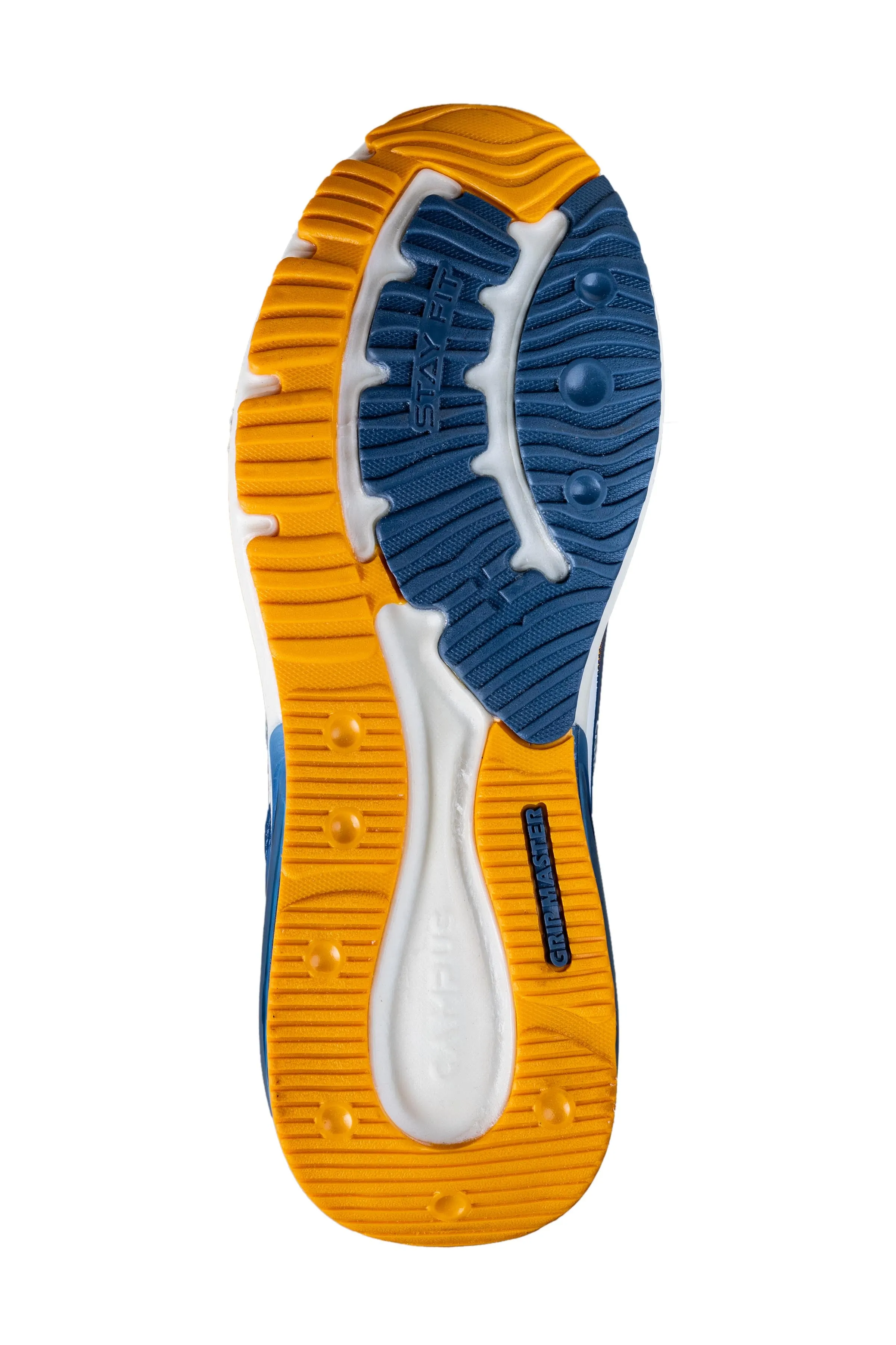 Campus Gents White / R. Slate Sports Shoe