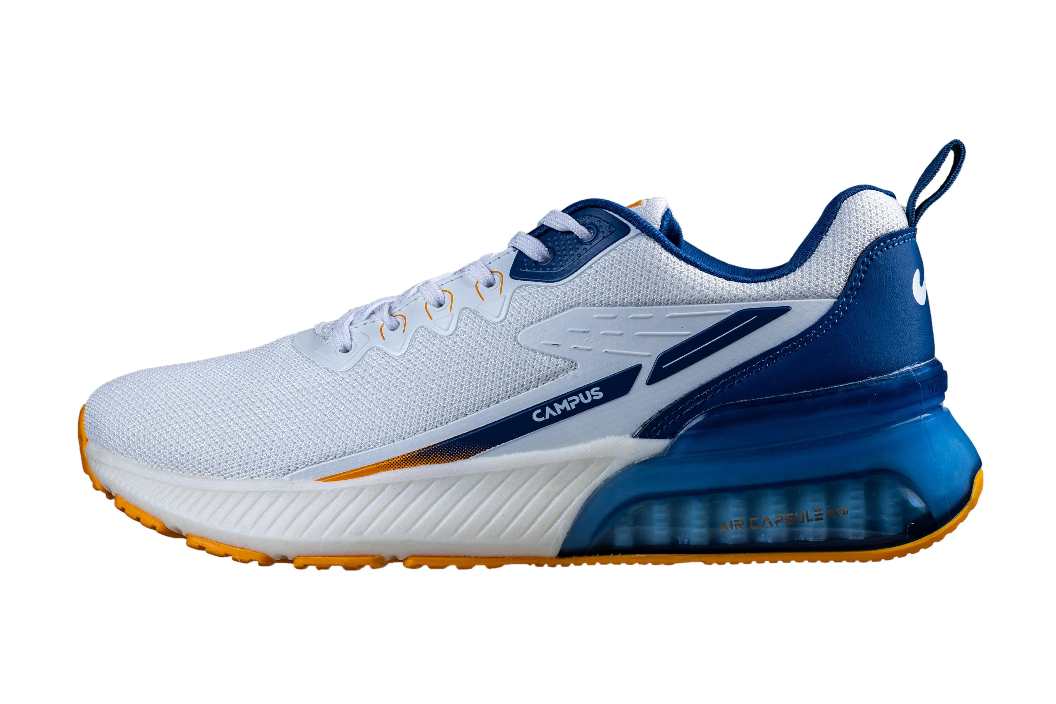 Campus Gents White / R. Slate Sports Shoe