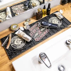 Captain Fawcett's Rubber Tool Mat for Barbers