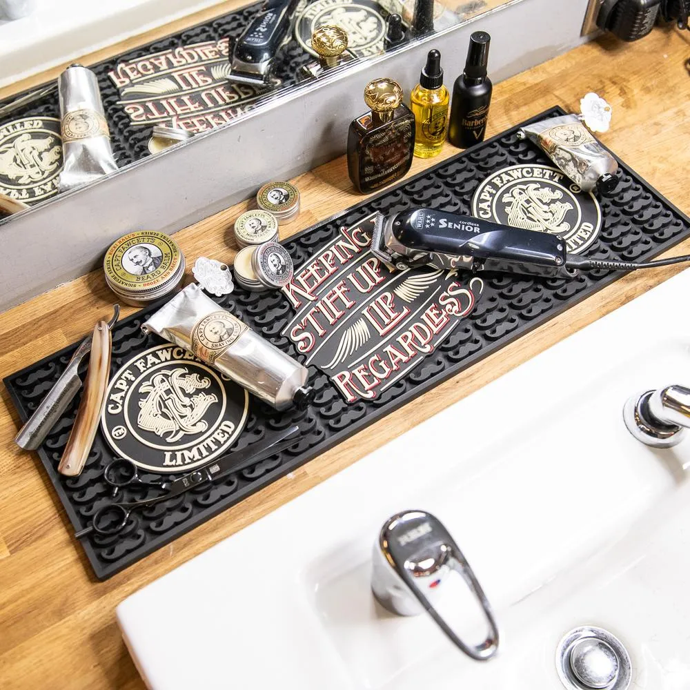 Captain Fawcett's Rubber Tool Mat for Barbers