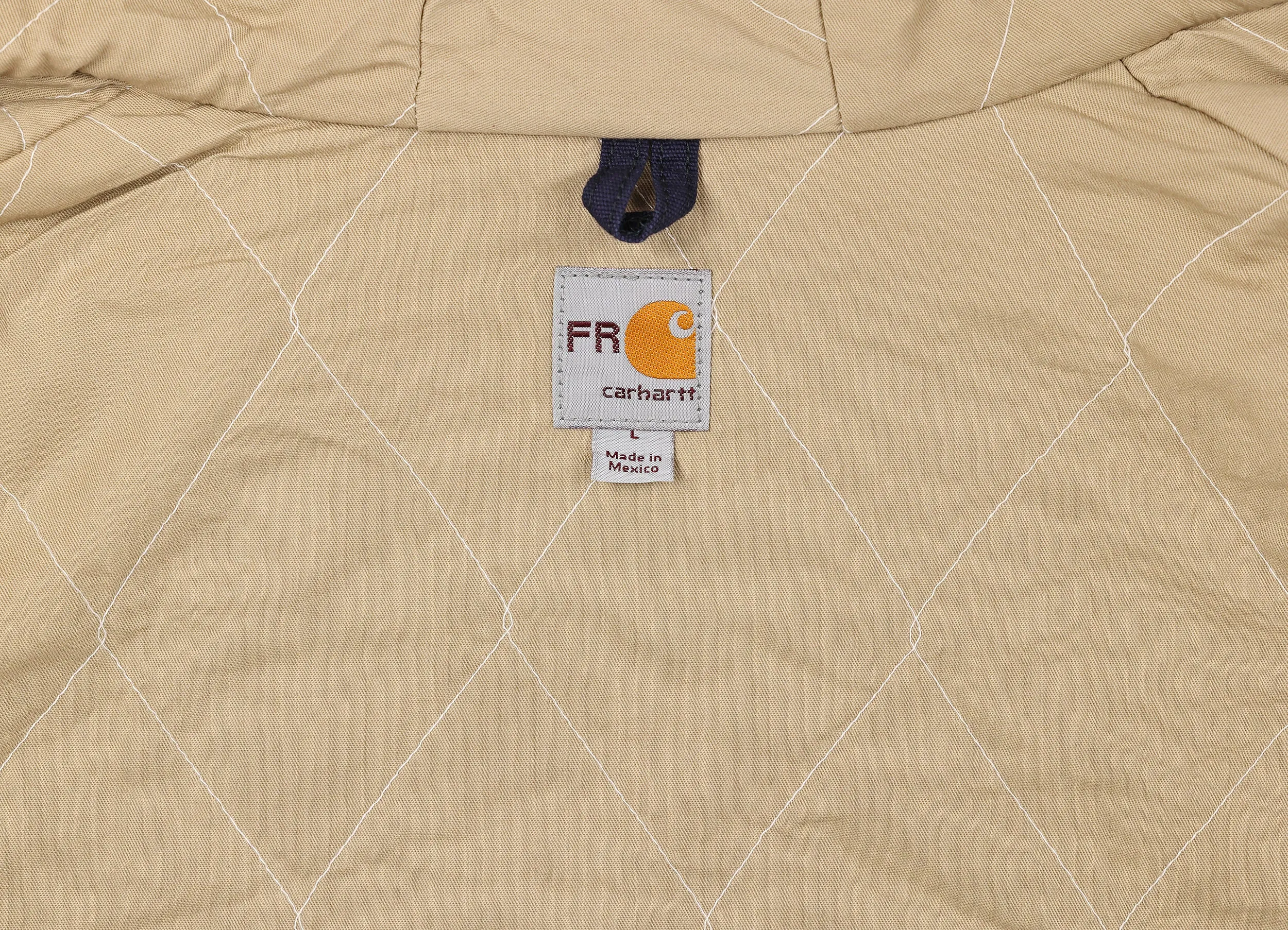 Carhartt FR Hooded Work Jacket - Blue - L