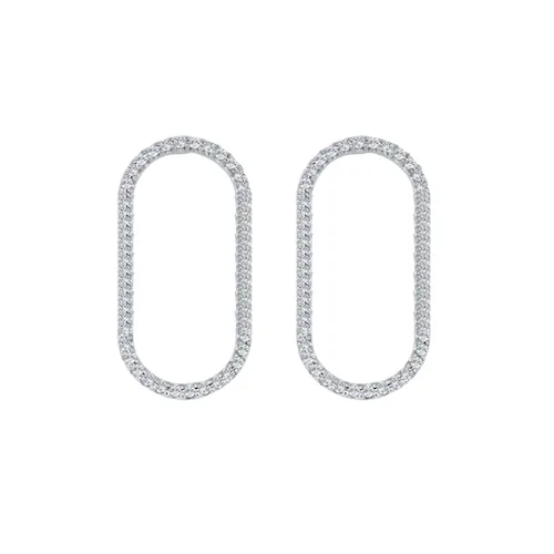 Carolina Long Tennis Earring