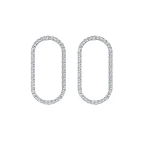 Carolina Long Tennis Earring