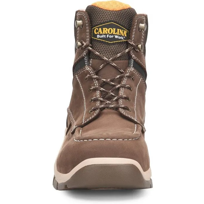 Carolina Men's Duke 6" Composite Waterproof Slip Resist Work Boot -Brown- CA5544