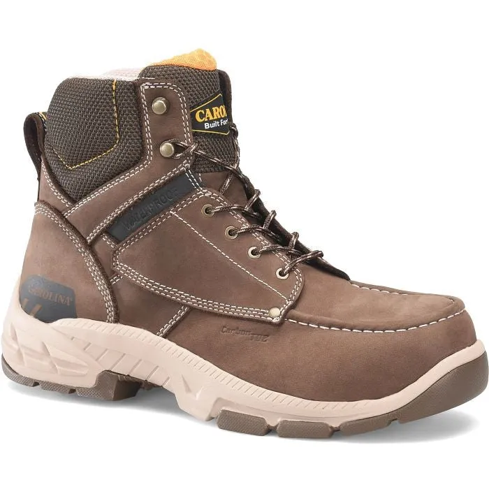 Carolina Men's Duke 6" Composite Waterproof Slip Resist Work Boot -Brown- CA5544