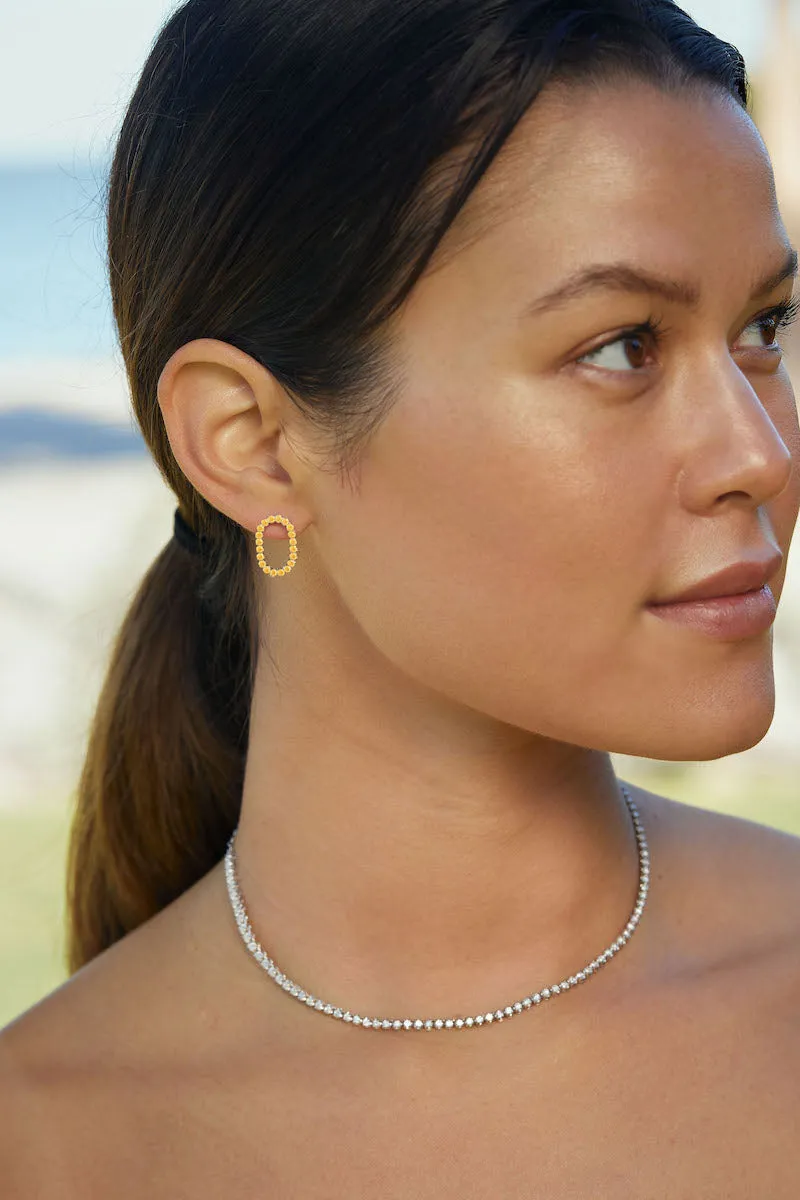 Carolina Short Tennis Earring