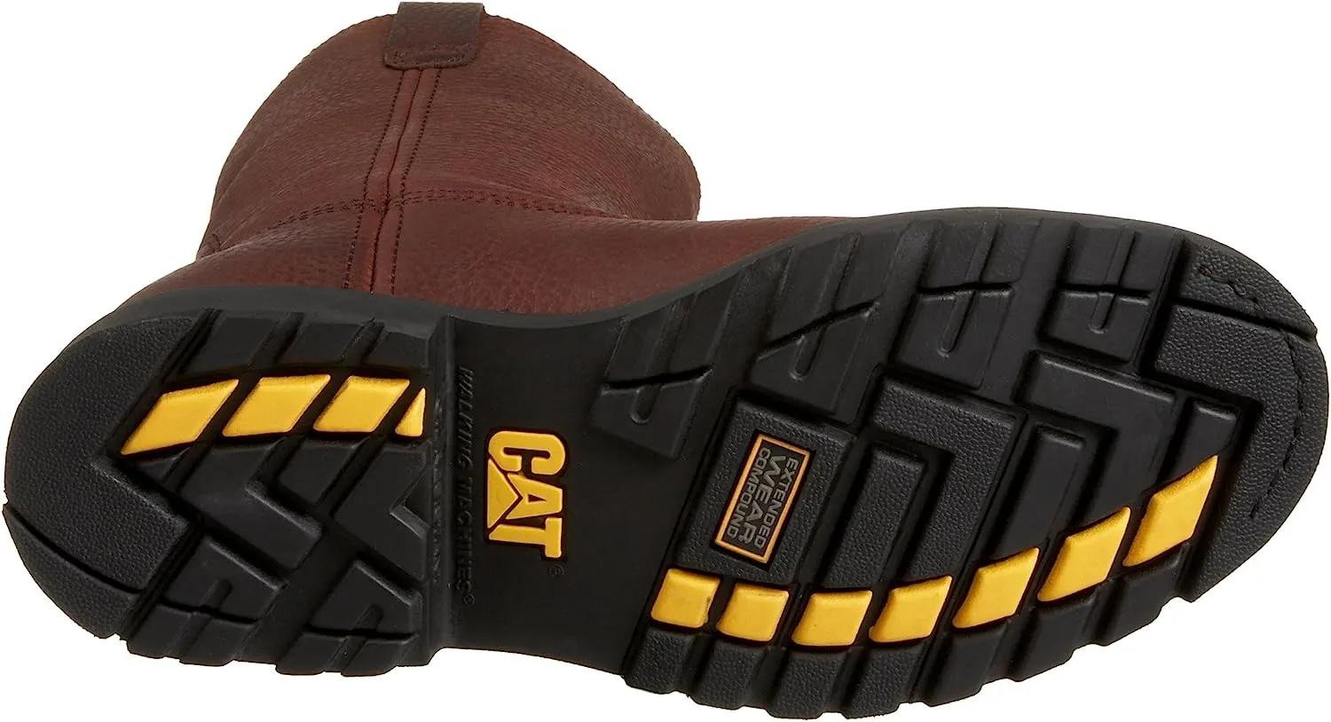 Caterpillar Men's COLT WELLINGTON Steel Toe Pull On Work Boots