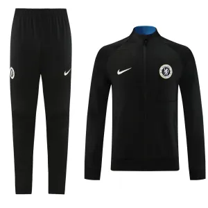 Chelsea Training Kit Jacket Pants Black 2023/24