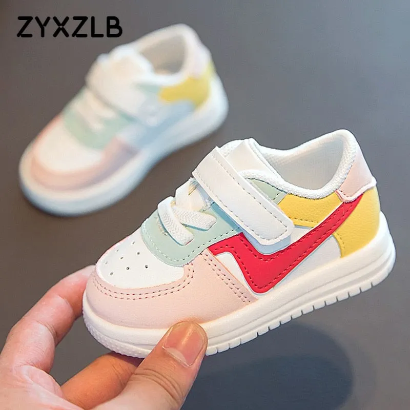 Children Casual Shoes Sneakers Leather Flats Soft Shoes