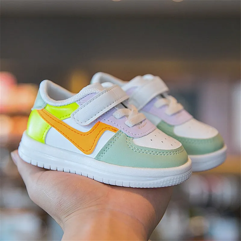 Children Casual Shoes Sneakers Leather Flats Soft Shoes