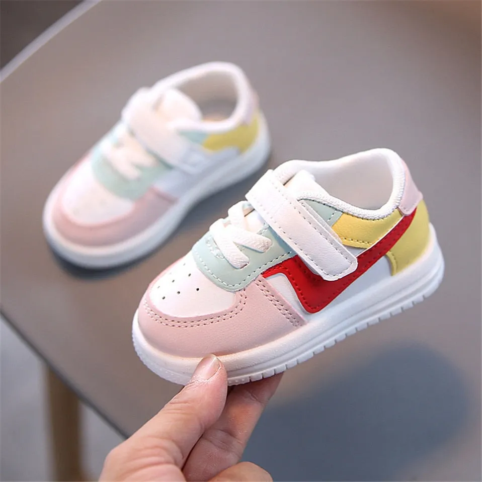 Children Casual Shoes Sneakers Leather Flats Soft Shoes