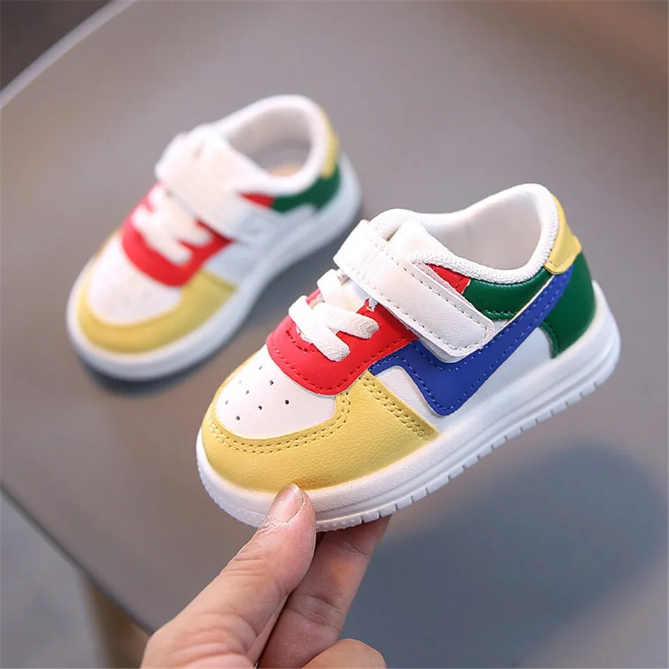 Children Casual Shoes Sneakers Leather Flats Soft Shoes