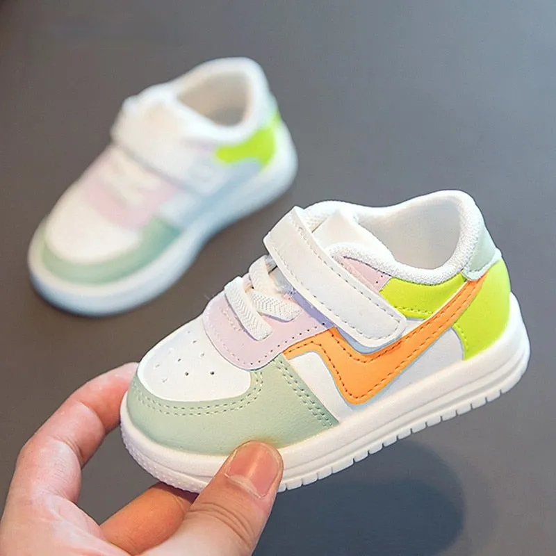 Children Casual Shoes Sneakers Leather Flats Soft Shoes