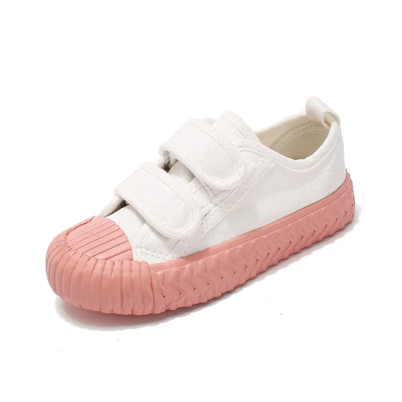 Children Shoes Little Girls Casual Shoes White 2021 Spring New Fashion Boys Shoes Kids Shoes for Girl Toddler Sneakers D10141