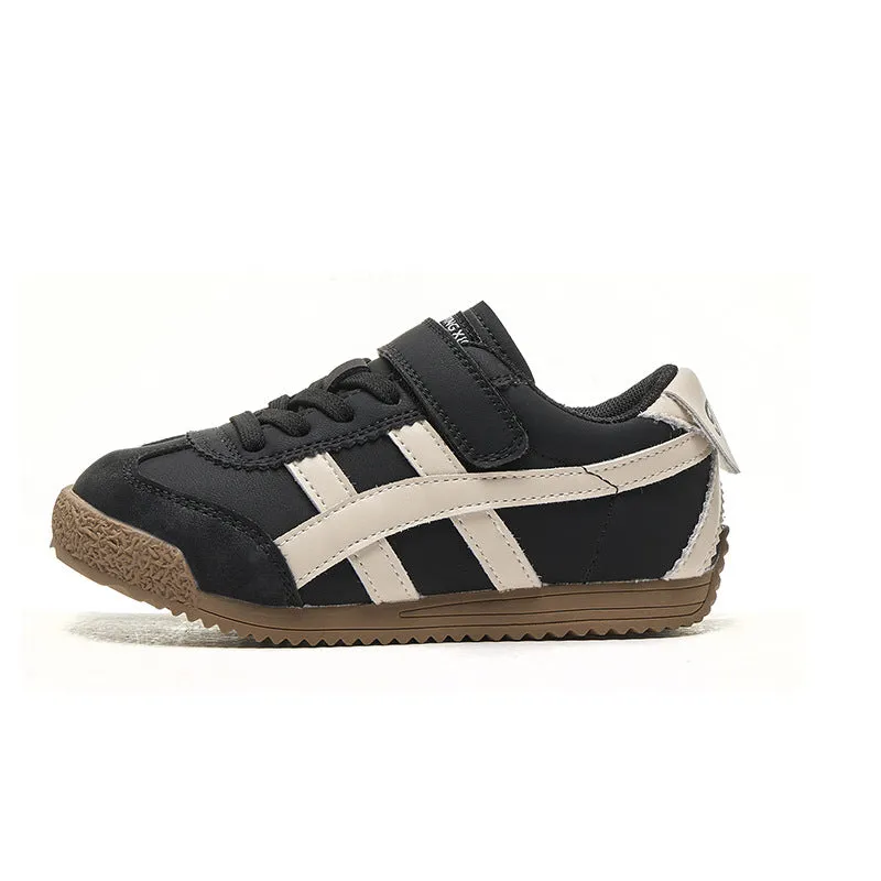 Children's Moral Training Autumn Retro Boy's Soft Kid's Sneakers