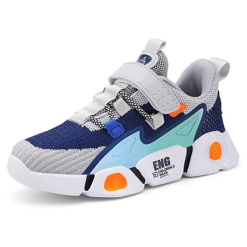Children's shoes for girls spring 7 years old casual shoes breathable running sports shoes