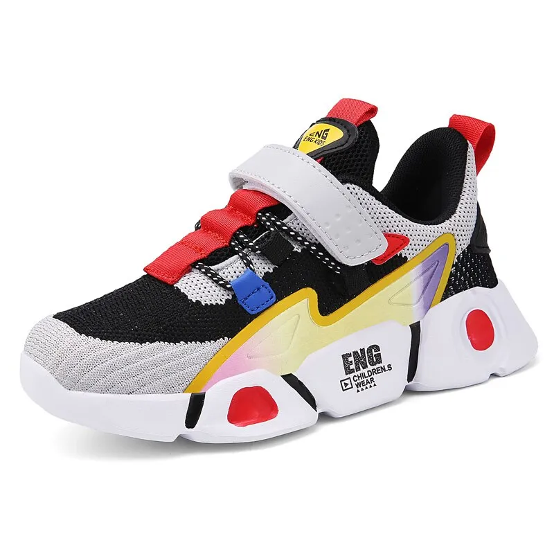 Children's shoes for girls spring 7 years old casual shoes breathable running sports shoes