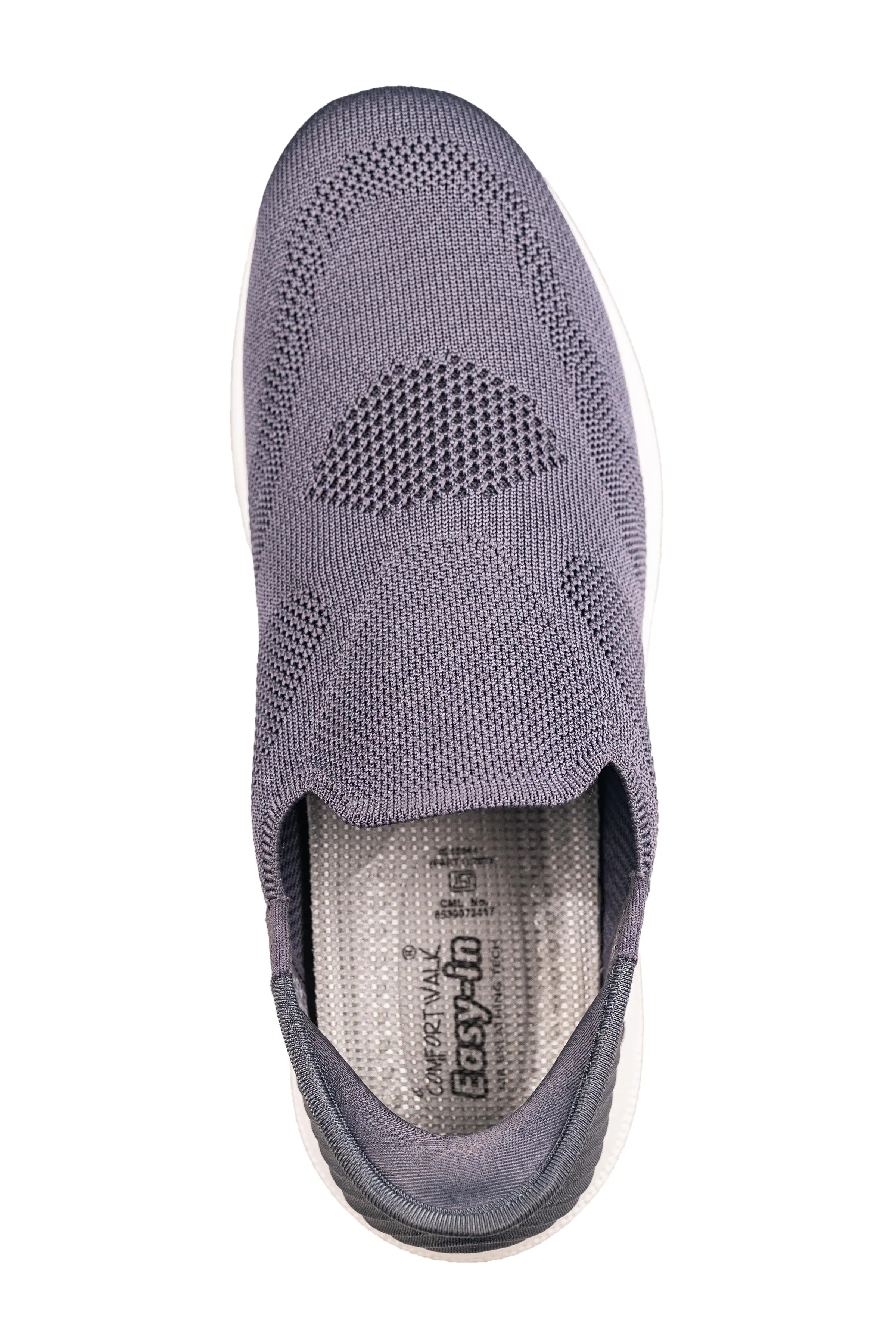 Comfort Walk Gents Grey Sports Shoe